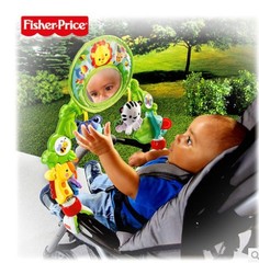 Fisher Price 费雪动物乐园豪华车铃CBH80 宝宝玩具 生日礼物
