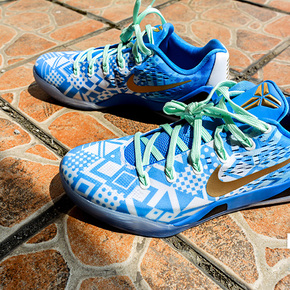 zk9 low hyper cobalt 科9 低帮 青花瓷 蓝金 男篮球鞋646701-414