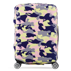 KUGIMACHI/乐旅时尚迷彩行李箱箱套可爱卡通拉杆旅行箱防尘保护套