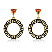 Mu-Mu accessories Mi Latu temperament women vintage ethnic earrings fashion earrings, Japan and South Korea non-allergenic earrings 578