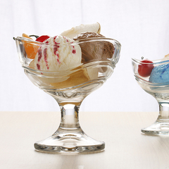 意大利进口透明创意甜品碗/雪糕杯/冰淇淋碗/甜点碗/冰激凌碗