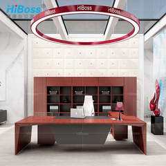 【HiBoss】时尚女性老板桌大班台总裁桌现代办公家具董事长办公桌