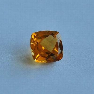 顶级2.3克拉稀有金丝雀金色碧玺