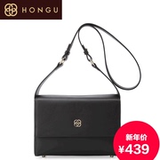 Honggu Hong Gu 2015 counter genuine new European fashion casual grilles leather shoulder handbag 7994