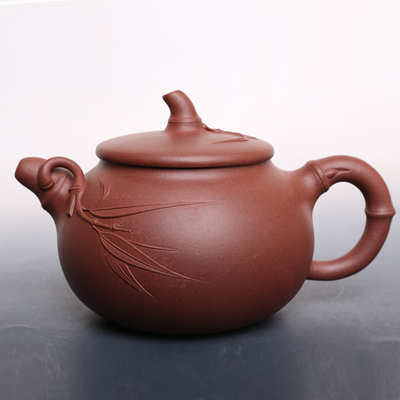 宜兴大师名家紫砂壶专场  国家级助理工艺美术师高锡兰《君竹壶》300