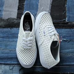 范斯Vans 新品 AUTHENTIC 全皮镂空VN000XG6ITV ITT休闲运动女鞋