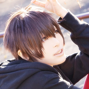 萌神派 御幸一也 钻石王牌 小荣 棕色短发cosplay假发 泽村荣纯