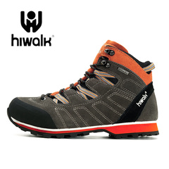 HiWalk美国高步登山鞋高帮男鞋徒步鞋 女防水防滑透气耐磨越野鞋