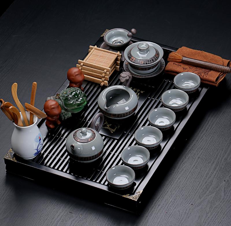 冰裂茶具套装大号图片
