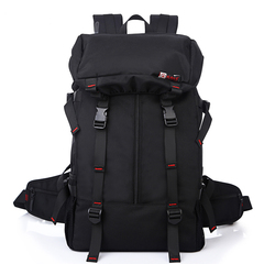 男士新款双肩背包男旅行包休闲双肩包户外运动大容量背包潮包