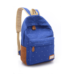 Men women backpack School bag Student Canvas Travel背包2015