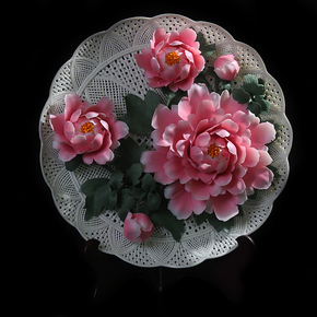 德化白瓷系列之瓷花浪漫专场_珍品拍卖 - 拍卖专场 - 阿里拍卖