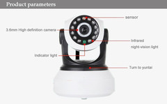 720P HD语音对讲Network无线网络CCTV摄像头ip Wireless Camera