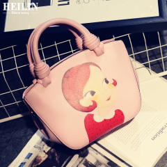 Hey, Linda bag 2015 fall/winter fashion handbags wave packet Korea Star Princess shoulder Messenger bag portable bag