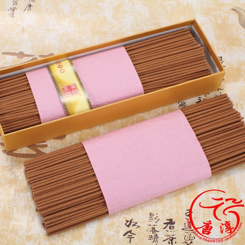 祈福神州百绿檀21cm卧香檀香100克线香手工