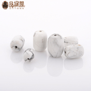 Product margin of GE white turquoise drum Pearl dingzhu prolapse of Eichhornia crassipes in Pearl drums Pearl Moon and stars King Kong Bodhi DIY beads Accessories Accessories