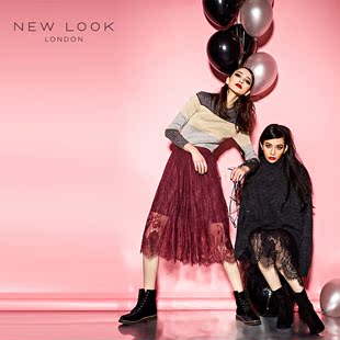 coach齒咬形皮帶頭 NEW LOOK 女鞋 低跟鋸齒底短靴 381112201 coach皮帶官網