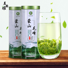 美安雅 蒙顶山毛峰 2016新茶绿茶茶叶雀舌毛尖炒青绿茶50g