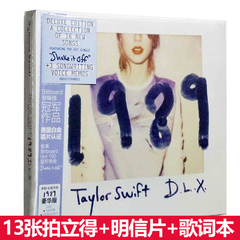 Taylor Swift泰勒斯威夫特专辑正版CD原版车载光盘霉霉1989豪华版