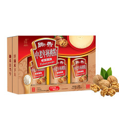 锄禾益生元中老年核桃粉礼盒1050g(350gx3)营养早餐即食冲饮品