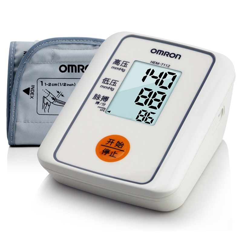 欧姆龙电子血压计 家用HEM-7112上臂式全自动测血压仪y产品展示图4