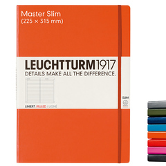 德国灯塔leuchtturm1917大开薄款硬面笔记本子文具A4 商务记事本