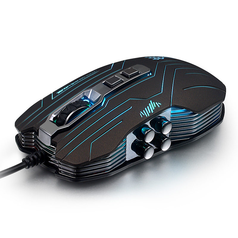 罗摩g5 宏定义可编程有线游戏鼠标剑灵卡刀剑圣lol英雄联盟鼠标