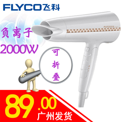 Flyco/飞科电吹风家用大功率可折叠吹风机冷热风风筒负离子FH6228