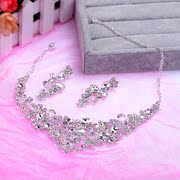 Good pretty ornaments half Rachel bridal Necklace Earring Set wedding wedding dress accessories jewelry necklace