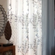 美式风格蓝色窗帘成品简美风格 现代简约客厅卧室清新蓝飘窗纱帘