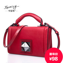 2015 new cow leather bag for fall/winter Korean small diagonal bag handbag ladies shoulder bag small banquet packages