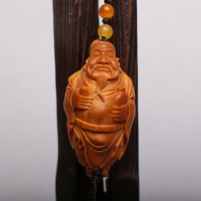 苏州核雕工艺大师 帅道富 【李白其二】单颗