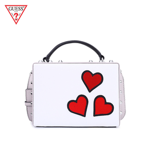 最新m95567logo lv GUESS 20夏女式拼接刺繡金屬LOGO手提單肩包-VH663935 m95567lv