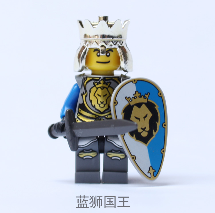 兼容乐高幻影忍者罗马骑士castle狮王城堡拼装积木人仔收纳盒礼物