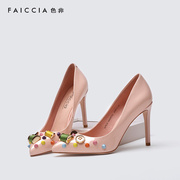 Faiccia/spring of non sale pointed shoes stiletto high heel fashion shoes asakuchi sweet beauty 8D01