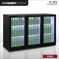 哈士奇 HUS-C3A冰箱冷藏柜 保鲜柜商用back bar 冷柜酒吧厨房冰吧