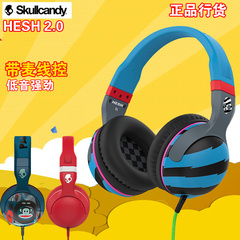 skullcandy HESH 2.0 骷髅头 重低音手机耳麦线控头戴式耳机带麦