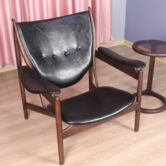 实木皮垫沙发组合欧式宜家单人沙发小户型客厅三人沙发新中式沙发