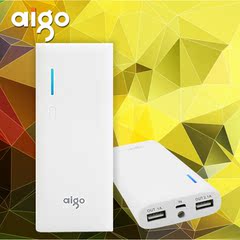 Aigo/爱国者移动电源2W毫安 K200手机充电宝20000mah通用