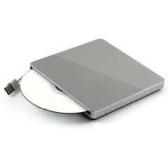 E磊 吸入式苹果USB外置DVD刻录机 apple外接移动光驱 MAC通用型