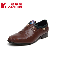 Erkang men's shoes fall 2014 a genuine new real cowhide foot fashion business men casual shoes