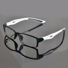 光学运动款眼镜框打篮球超轻TR90个性全框架防滑黑配近视眼镜男潮