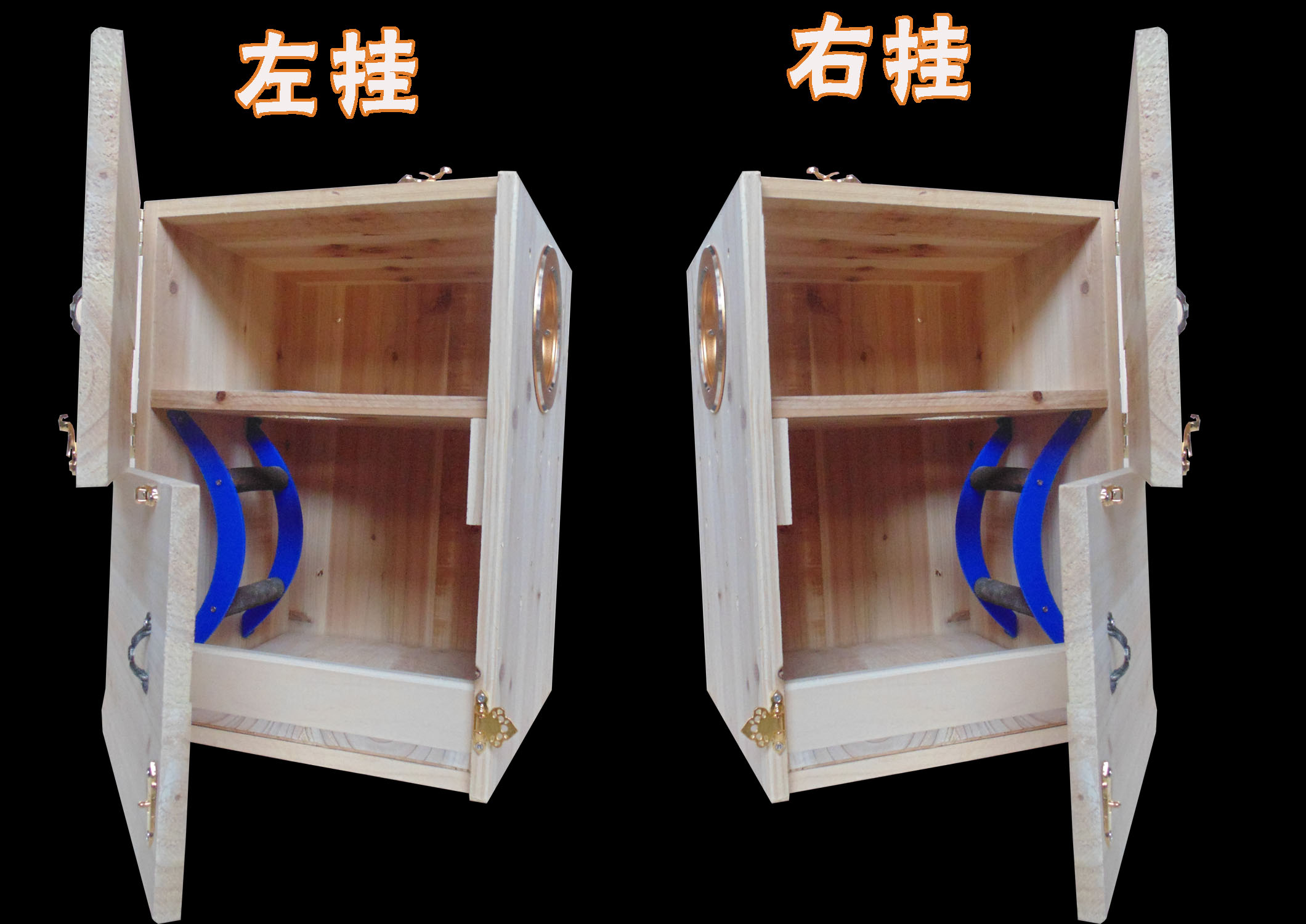 实木杉木中型鹦鹉巢箱金太阳鹦鹉繁殖箱玄凤防咬鸟窝鸟巢可