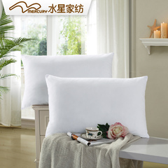水星家纺婚庆馆 舒适呵护枕芯/枕头 单人纤维枕 床上用品 学生枕
