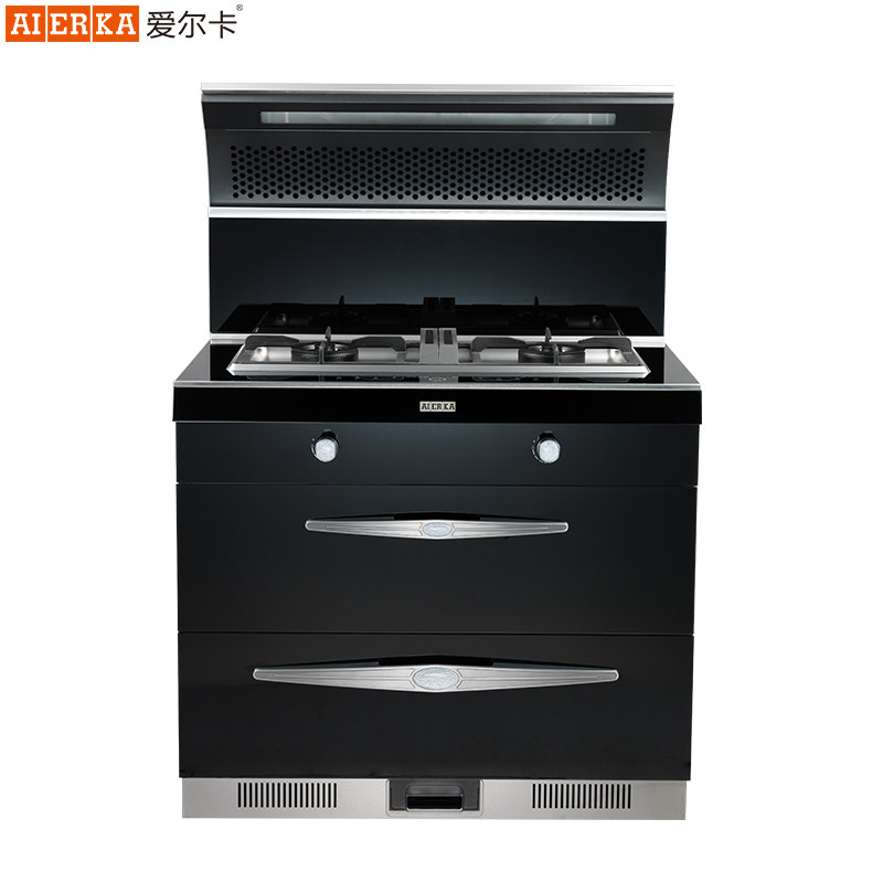 爱尔卡 高端集成灶 侧吸式环保灶下排式一体灶全国联保包安装天弧怎么