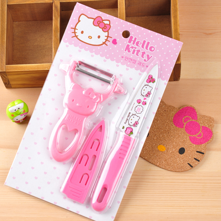 厨房小工具 hello kitty水果刀 削皮刀 苹果不锈钢削皮器刨刮皮器在类目 厨房/烹饪用具, 烹饪用具, 刀具, 水果削皮器中 - 来自Buy2taobao.com提供专业的淘宝代购服务