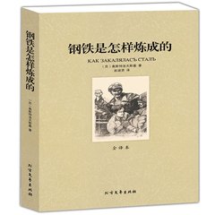 正版 钢铁是怎样炼成的初中小学生版 钢铁是怎样炼成的原著 钢铁是怎样炼成的(全译本)书籍 奥斯特洛夫斯基 课外书7-8-12-15岁