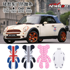 宝马迷你mini 车门暴力熊防撞条车贴 cooper countryman clubman