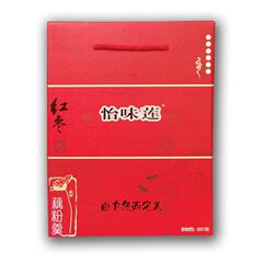 新款怡味莲扬州特产绝色装年货礼盒630g红枣味藕粉羹速溶厂家直销