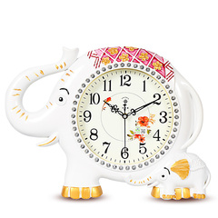 北极星16英寸可爱卡通创意挂钟儿童房卧室静音石英钟客厅钟表挂表